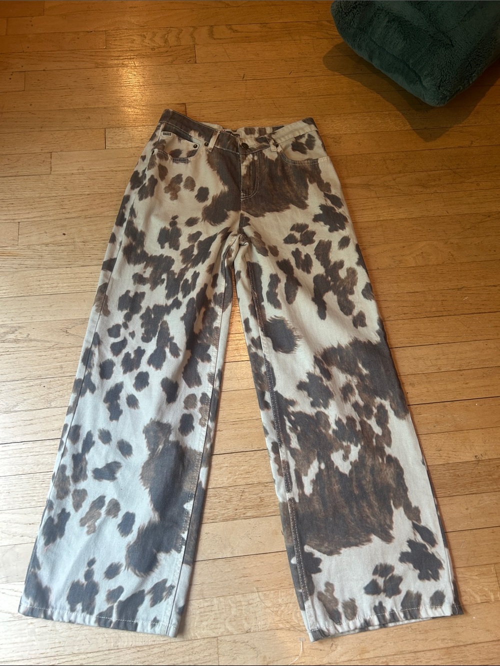 The Ragged Priest Print Jeans